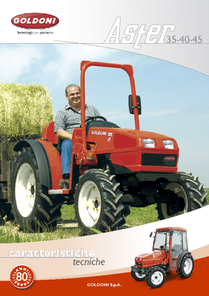 4WD Tractors Goldoni Aster 45