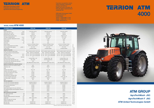 4WD Tractors Terrion ATM 4180