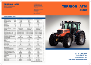 4WD Tractors Terrion ATM 4160