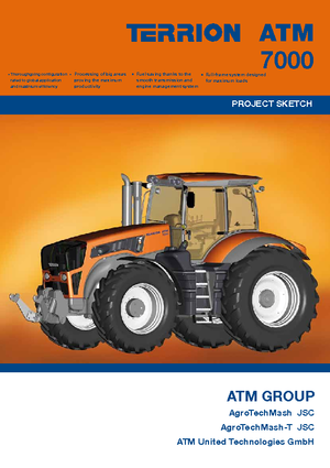4WD Tractors Terrion ATM 7360