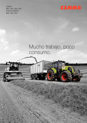 4WD Tractors Claas Axion 810