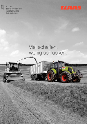 4WD Tractors Claas Axion 810