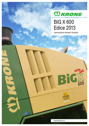 Yem biçerdöverleri 4-wd Krone BiG X 600