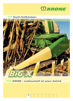 4WD Forage Harvesters Krone BiG X 650