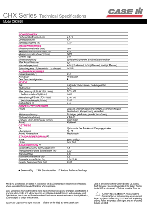 Yem biçerdöverleri 4-wd Case IH CHX 620