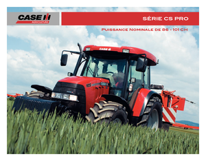 Traktörler 4wd Case IH CS 85 Pro Profi