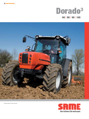 4WD Tractors SAME Dorado³ 80 DT