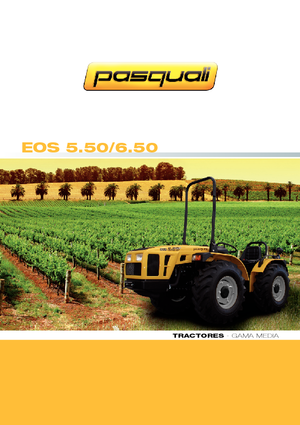 4WD Tractors Pasquali Eos 6.50 RS