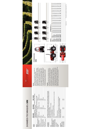 4WD Tractors Carraro SRX 8400