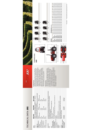 4WD Tractors Carraro SRX 8400