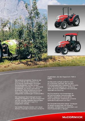 4WD Tractors McCormick F 90 N 20