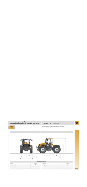 Traktörler 4wd JCB Fastrac 2155