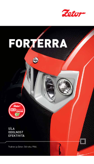 4WD Tractors Zetor Forterra 135