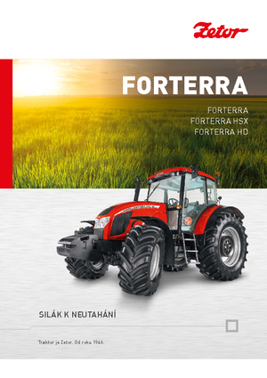 4WD Tractors Zetor Forterra 130 HD