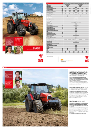 4WD Tractors SAME Fortis 150.4