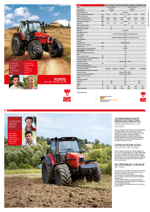 4WD Tractors SAME Fortis 160