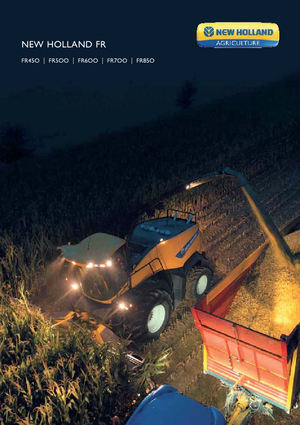 4WD Forage Harvesters New Holland FR 450