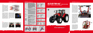 4WD Tractors Lindner Geotrac 124