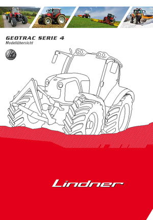 4WD Tractors Lindner Geotrac 64