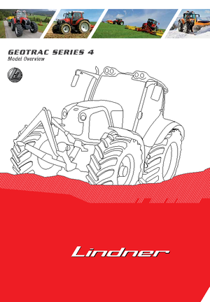 4WD Tractors Lindner Geotrac 64