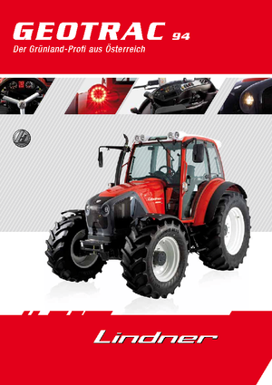 4WD Tractors Lindner Geotrac 94