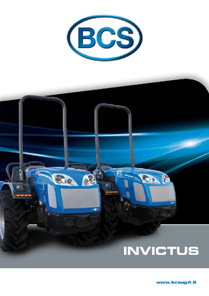 4WD Tractors BCS Invictus K400 RS