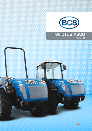 Traktörler 4wd BCS Invictus 600 AR