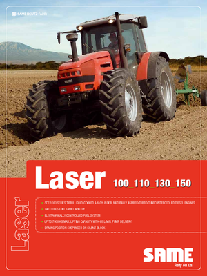 4WD Tractors SAME Laser 150 DT A
