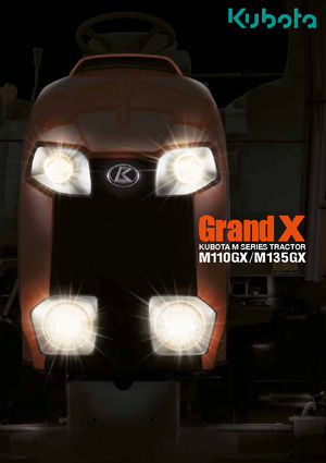 4WD Tractors Kubota M 135 GX