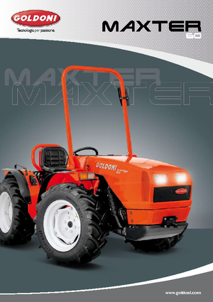 4WD Tractors Goldoni Maxter W 60 SN