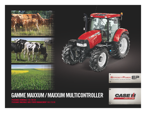 4WD Tractors Case IH Maxxum 110 Profi EHR