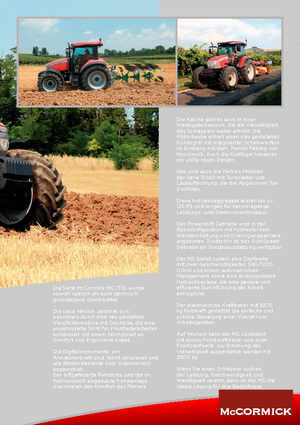 Traktörler 4wd McCormick MC 110