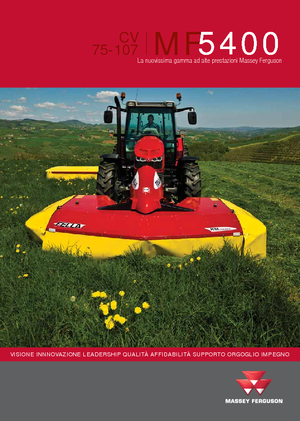 Traktörler 4wd Massey Ferguson MF 5430-4 Freisicht