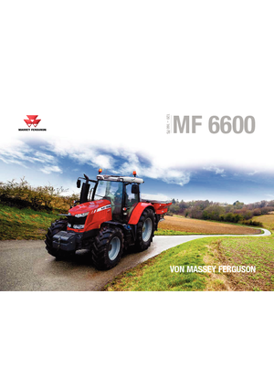 4WD Tractors Massey Ferguson MF 6612 Dyna 4