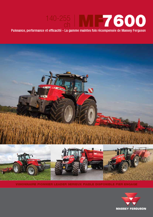4WD Tractors Massey Ferguson MF 7618 Dyna 6