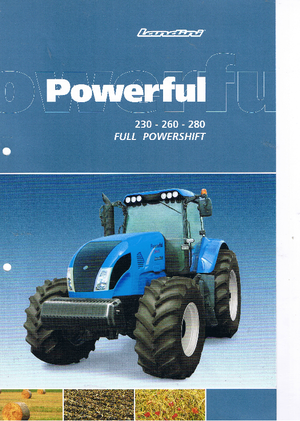4WD Tractors Landini Powerful 230