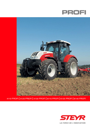 4WD Tractors Steyr 4130 Profi Komfort