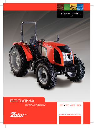 4WD Tractors Zetor Proxima Cabrio 65 EKO