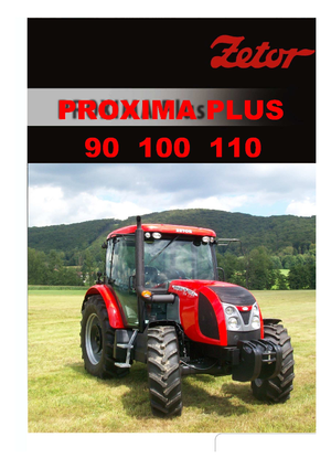 4WD Tractors Zetor Proxima Plus 90