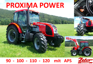 4WD Tractors Zetor Proxima Power 90