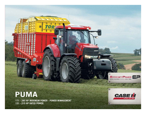 4WD Tractors Case IH Puma 140 MC Komfort EHR
