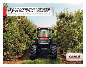 4WD Tractors Case IH Quantum 105 F  Komfort 2