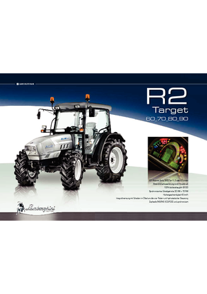 4WD Tractors Lamborghini R 2.80 Target DT