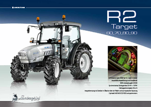 Traktörler 4wd Lamborghini R 2.90 Target DT
