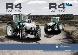 4WD Tractors Lamborghini R 4.110 DT