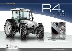 4WD Tractors Lamborghini R 4.110 DT
