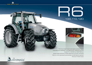 4WD Tractors Lamborghini R 6.110 H.P.