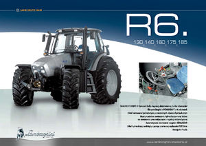 4WD Tractors Lamborghini R 6.130 DCR