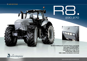 4WD Tractors Lamborghini R 8.270 DCR