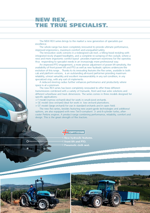 4WD Tractors Landini Rex 80 GE